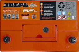 АКБ ЗВЕРЬ Asia 6ст-82 (о.п.) 750А 260*175*225