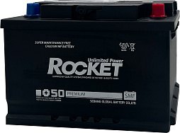 АКБ ROCKET 6ст-75 (о.п.) 670А 277*175*190 (SMF75L-L3) (2024г)
