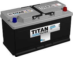 АКБ TITAN Euro Silver 6ст-110 (о.п.) 930А 352*175*190