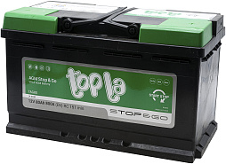 АКБ TOPLA AGM Stop&Go 6ст-80 (о.п.) 800А 315*175*190 (L4 AGM ED)