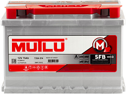 АКБ MUTLU SFB M3 6ст-75 (о.п.) 720А 278*175*190