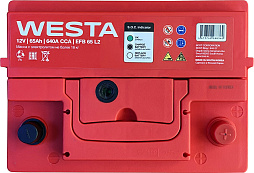 АКБ WESTA EFB 6ст-65 (о.п.) 640А 242*175*190 (EFB 65 L2)