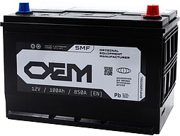 АКБ OEM Asia 6ст-100 (о.п.) 850А 306*176*225 (SMF125D31L)
