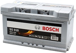 АКБ BOSCH Silver Plus S5 010 6ст-85 (о.п.) 800А 315*175*175 585 200 080 низк.