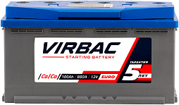 АКБ VIRBAC 6ст-100 (о.п.) 880А 352*175*190