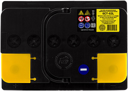 АКБ ТЮМЕНСКИЕ АККУМУЛЯТОРЫ СТАНДАРТ 6ст-62 (п.п.) 580А 242*175*190