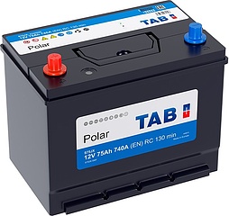 АКБ TAB Polar Asia 6ст-75 (п.п.) 740А 259*175*221 (57524 SMF) 