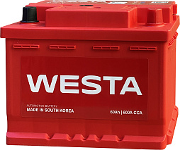 АКБ WESTA 6ст-60 (о.п.) 600А 242*175*190 (56219 SMF)