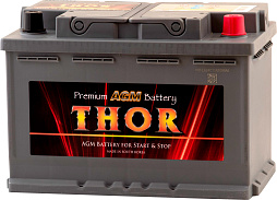 АКБ THOR AGM 6ст-75 (о.п.) 790А 278*175*190 (AGM 75 L3)