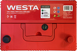 АКБ WESTA EFB Asia 6ст-75 (о.п.) 780А 258*175*220 (EFB S95)