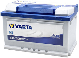 АКБ VARTA BD 6ст-72 (о.п.) 680А 278*175*175 (Е43) 572 409 068 низк.