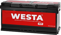 АКБ WESTA AGM 6ст-105 (о.п.) 950А 393*175*190 (510520) Турция