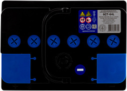 АКБ ТЮМЕНСКИЕ АККУМУЛЯТОРЫ ПРЕМИУМ 6ст-64 (п.п.) 620А 242*175*190