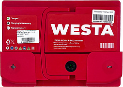 АКБ WESTA 6ст-60 (п.п.) 600А 242*175*190 (SMF56031)