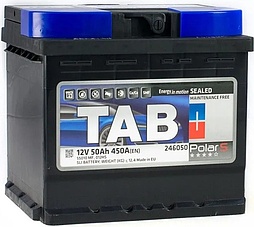 АКБ TAB Polar 6ст-50 (о.п.) 450А 207*175*190 (55010 SMF)