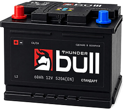 АКБ THUNDERBULL 6ст-60 (п.п.) 520А 242*175*190