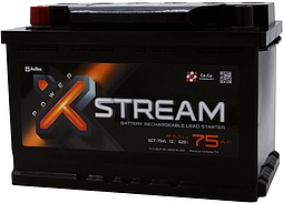 АКБ X-STREAM POWER 6ст-75 (п.п.) 620А 278*175*190